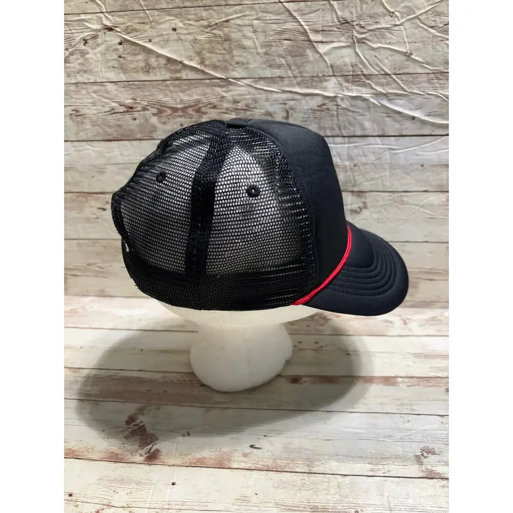Jordan Youth Trucker Hat One-Size Snapback Adjustable Black Jump Man